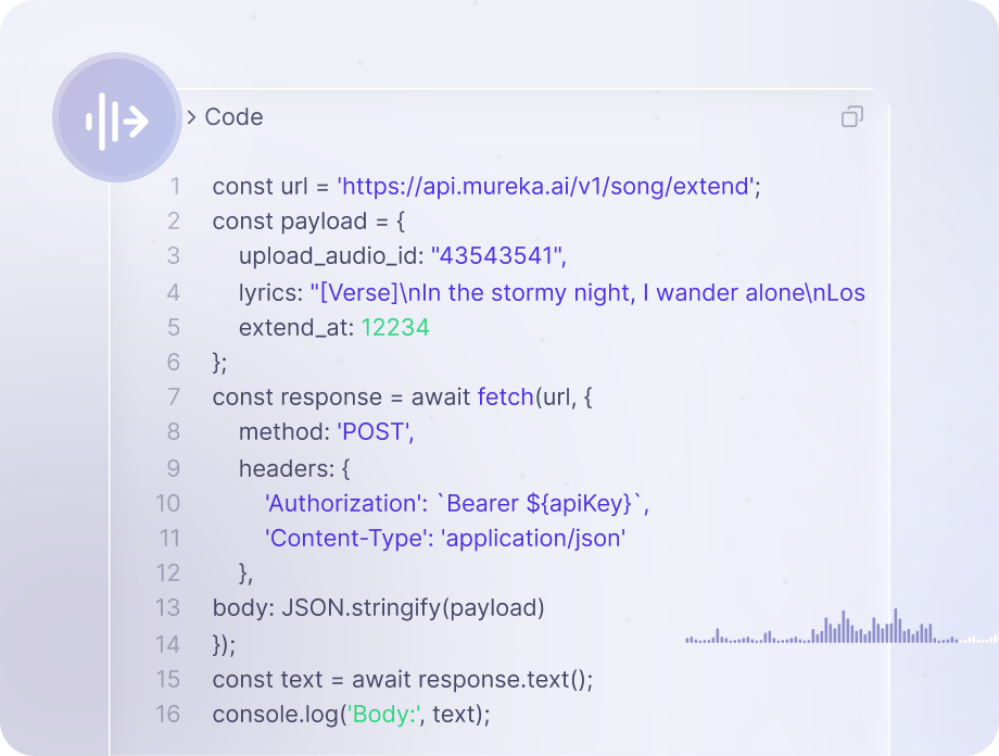 Mureka API Platform